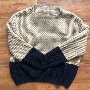 MANGO | Color Block Sweater